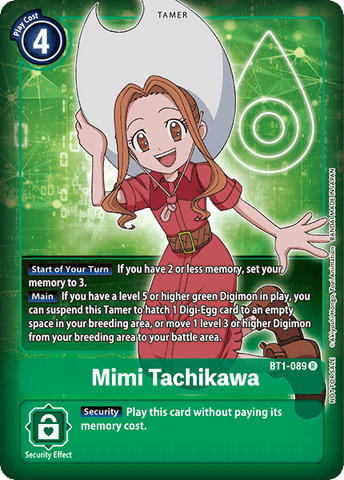 Mimi Tachikawa [BT1-089] (Buy-A-Box Promo) [Release Special Booster Ver.1.0 Promos] 