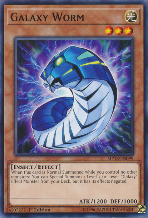 Galaxy Worm [MP18-EN099] Common 