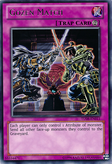 Gozen Match [TU08-EN011] Rare 