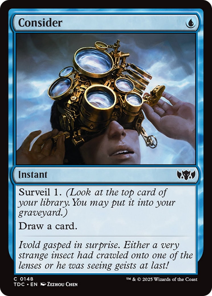 Consider [Tarkir: Dragonstorm Commander] 