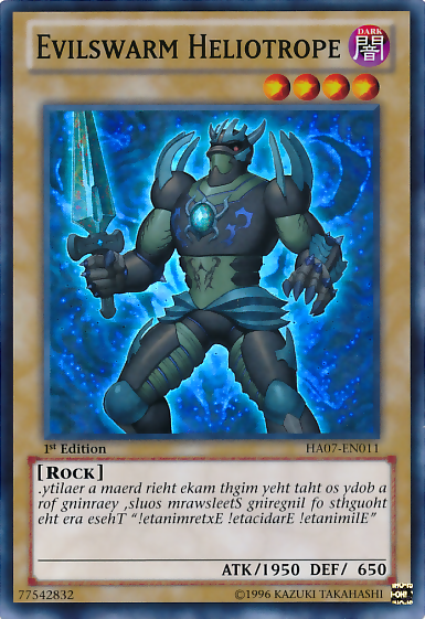 Evilswarm Heliotrope [HA07-EN011] Super Rare 