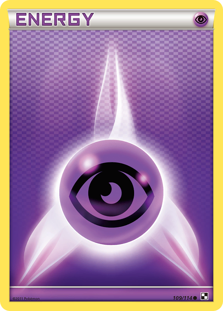 Psychic Energy (109/114) [Black &amp; White: Base Set] 