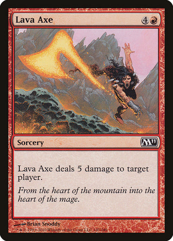 Lava Axe [Magic 2011] 