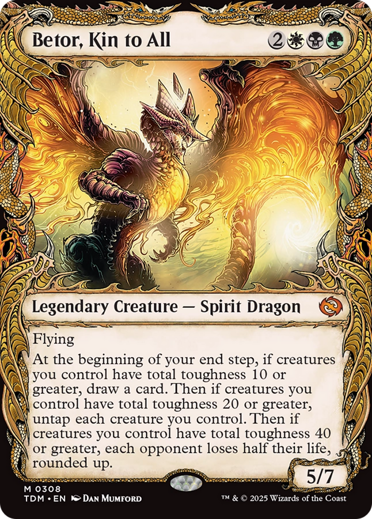 Betor, Kin to All (Showcase) [Tarkir: Dragonstorm] 