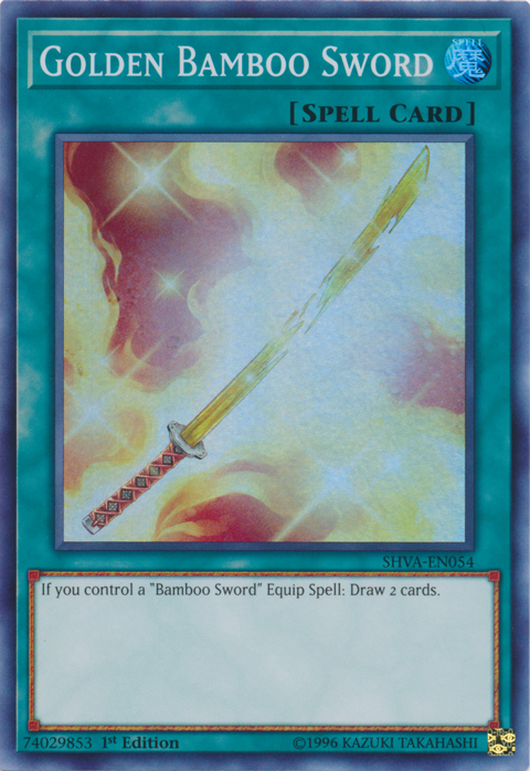 Golden Bamboo Sword [SHVA-EN054] Super Rare 