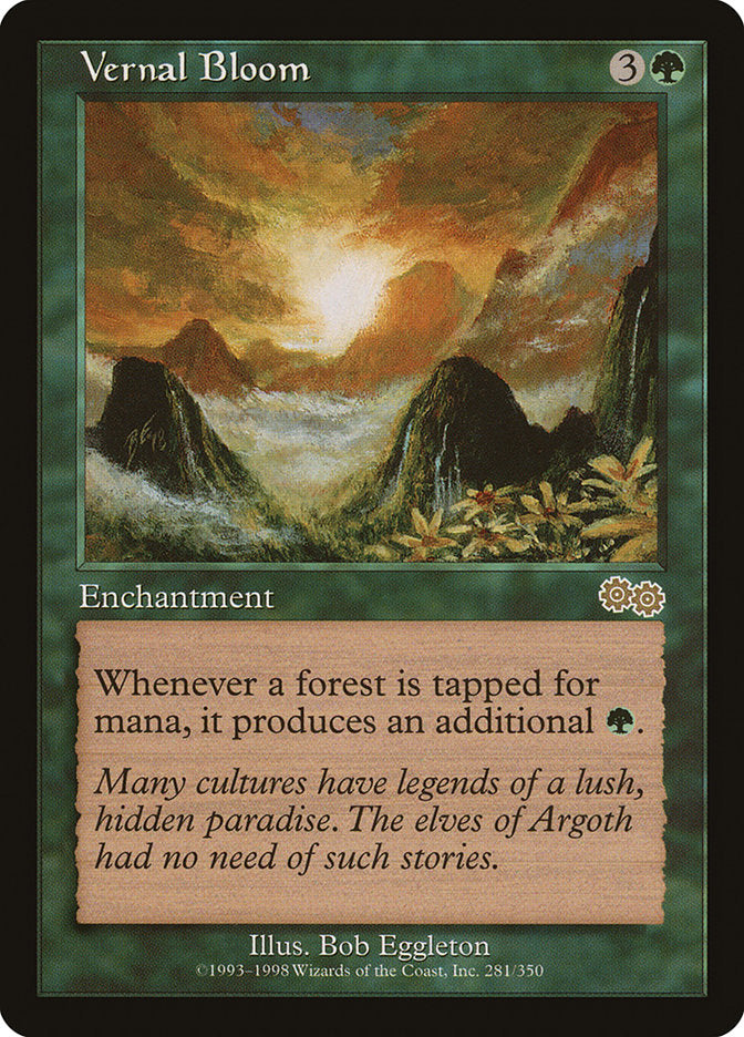 Vernal Bloom [Urza's Saga] 