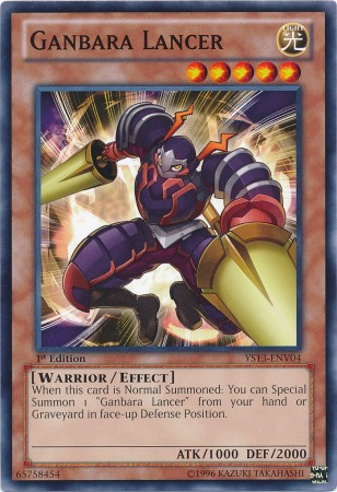 Ganbara Lancer [YS13-ENV04] Common 