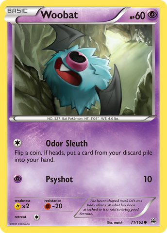 Woobat (71/162) [XY: BREAKthrough] 