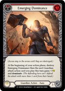 Emerging Dominance (Red) [U-CRU038] (Crucible of War Unlimited) Unlimited Rainbow Foil 