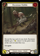 Ravenous Rabble (Yellow) [ARC192-C] (Arcane Rising) 1st Edition Rainbow Foil 