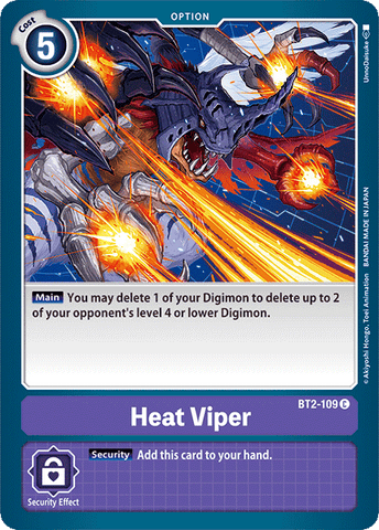 Heat Viper [BT2-109] [Release Special Booster Ver.1.0] 
