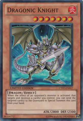 Dragonic Knight [CT07-EN017] Super Rare 