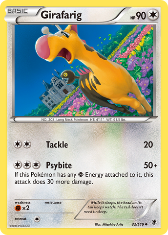 Girafarig (82/119) [XY: Phantom Forces] 