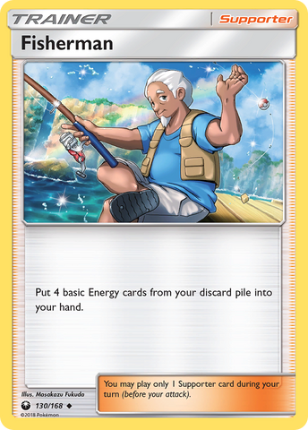 Fisherman (130/168) [Sun &amp; Moon: Celestial Storm] 