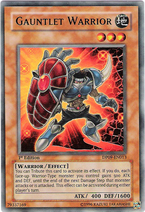 Gauntlet Warrior [DP09-EN013] Ultra Rare 