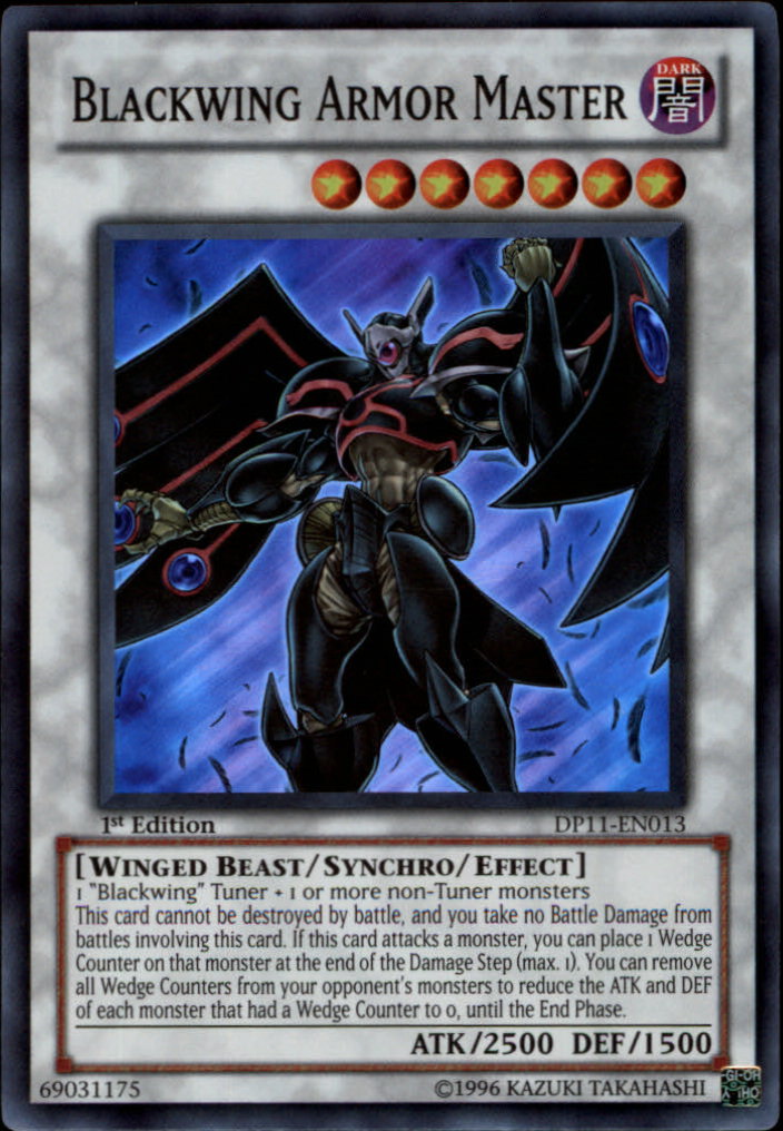 Blackwing Armor Master [DP11-EN013] Super Rare 
