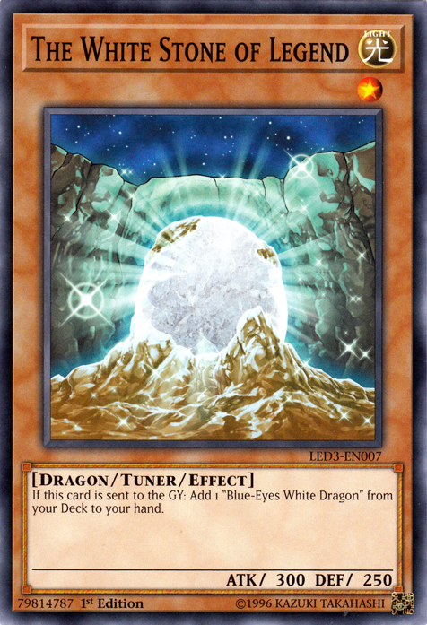 The White Stone of Legend [LED3-EN007] Common 