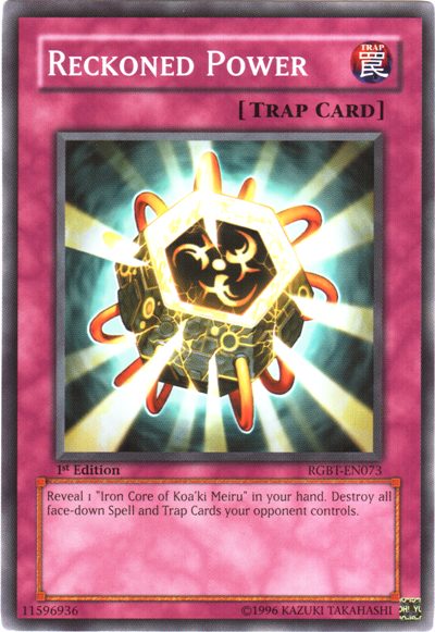 Reckoned Power [RGBT-EN073] Common 