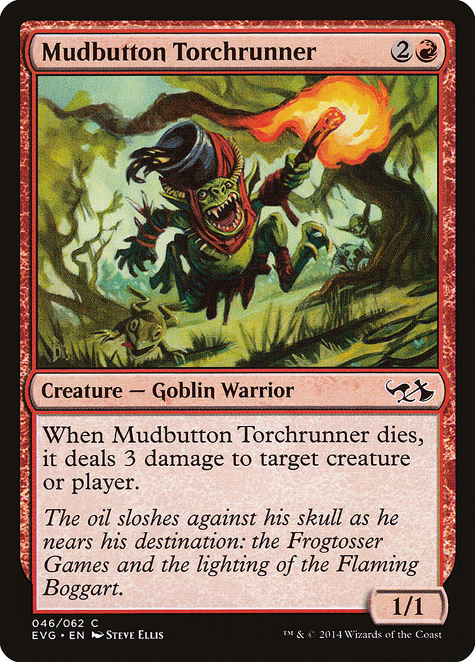 Mudbutton Torchrunner (Elves vs. Goblins) [Duel Decks Anthology] 