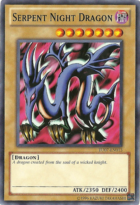 Serpent Night Dragon [TU07-EN013] Common 
