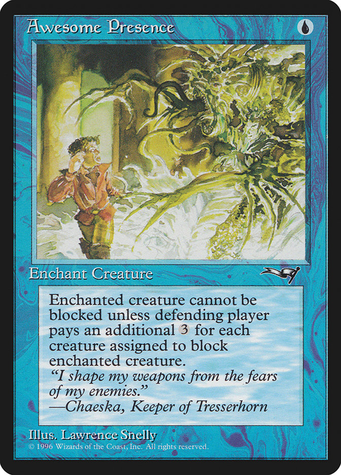 Awesome Presence (Creature Side) [Alliances] 