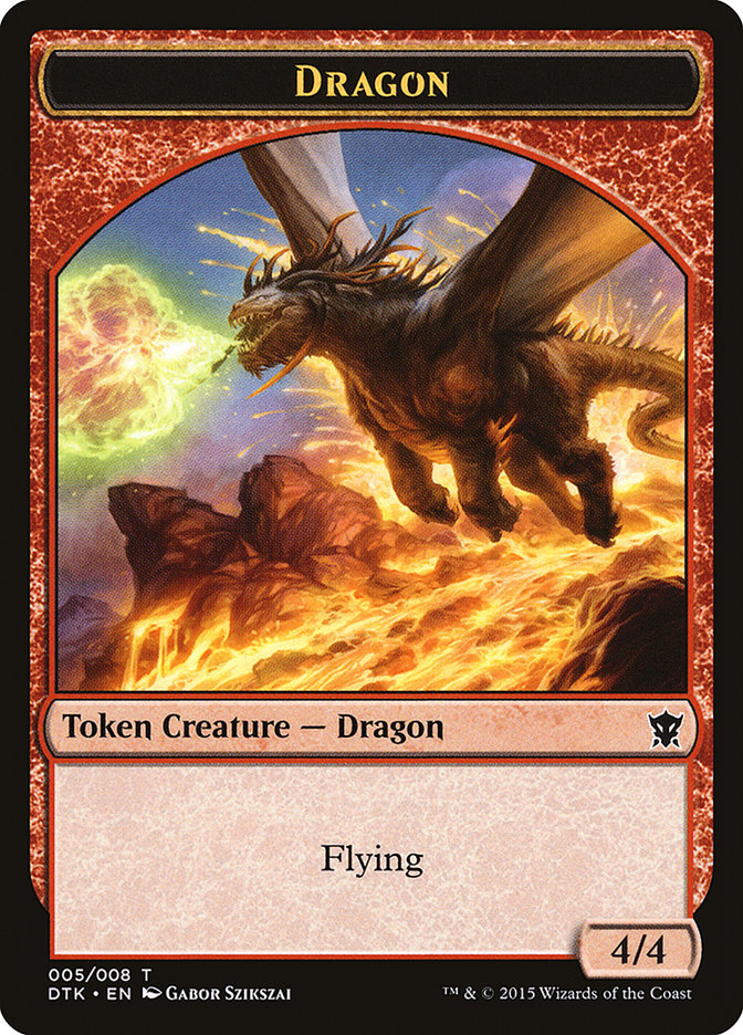 Dragon Token [Dragons of Tarkir Tokens] 