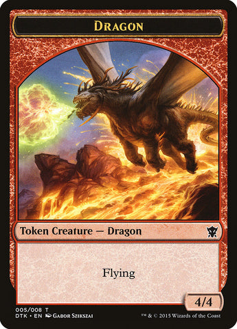 Dragon Token [Dragons of Tarkir Tokens] 