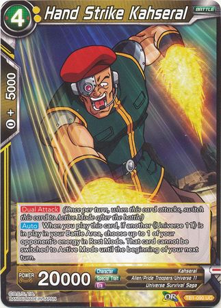 Hand Strike Kahseral (TB1-090) [The Tournament of Power] 