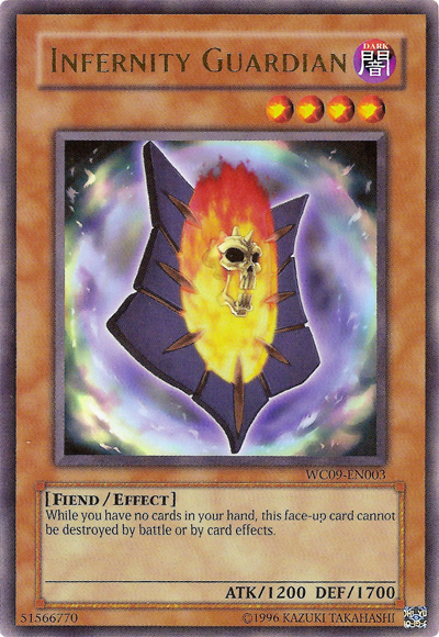 Infernity Guardian [WC09-EN003] Ultra Rare 