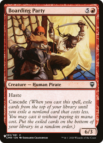 Boarding Party [The List Reprints] 