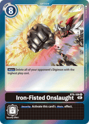 Iron-Fisted Onslaught [BT6-106] [Double Diamond] 