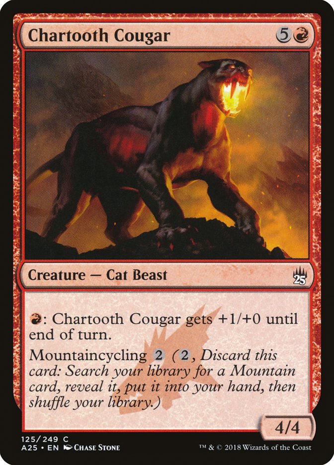 Chartooth Cougar [Masters 25] 
