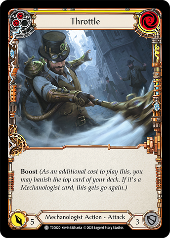 Throttle (Yellow) [TCC020] (Round the Table: TCC x LSS) 