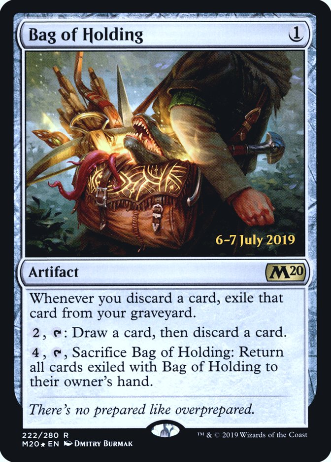 Bag of Holding [Core Set 2020 Prerelease Promos] 
