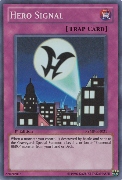 Hero Signal [RYMP-EN031] Super Rare 
