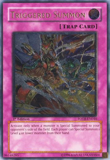 Triggered Summon [FOTB-EN046] Ultimate Rare 
