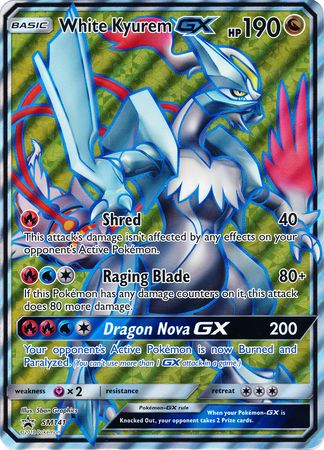 White Kyurem GX (SM141) (Jumbo Card) [Sun & Moon: Black Star Promos]