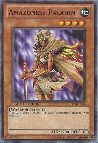Amazoness Paladin [GLD3-EN004] Common 
