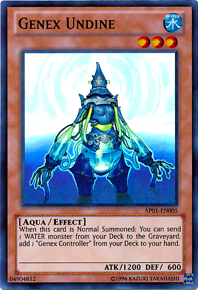 Genex Undine [AP01-EN005] Super Rare 