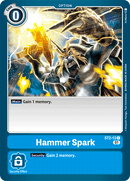 Hammer Spark [ST2-13] (Alternative Art) [Starter Deck: Ulforce Veedramon] 