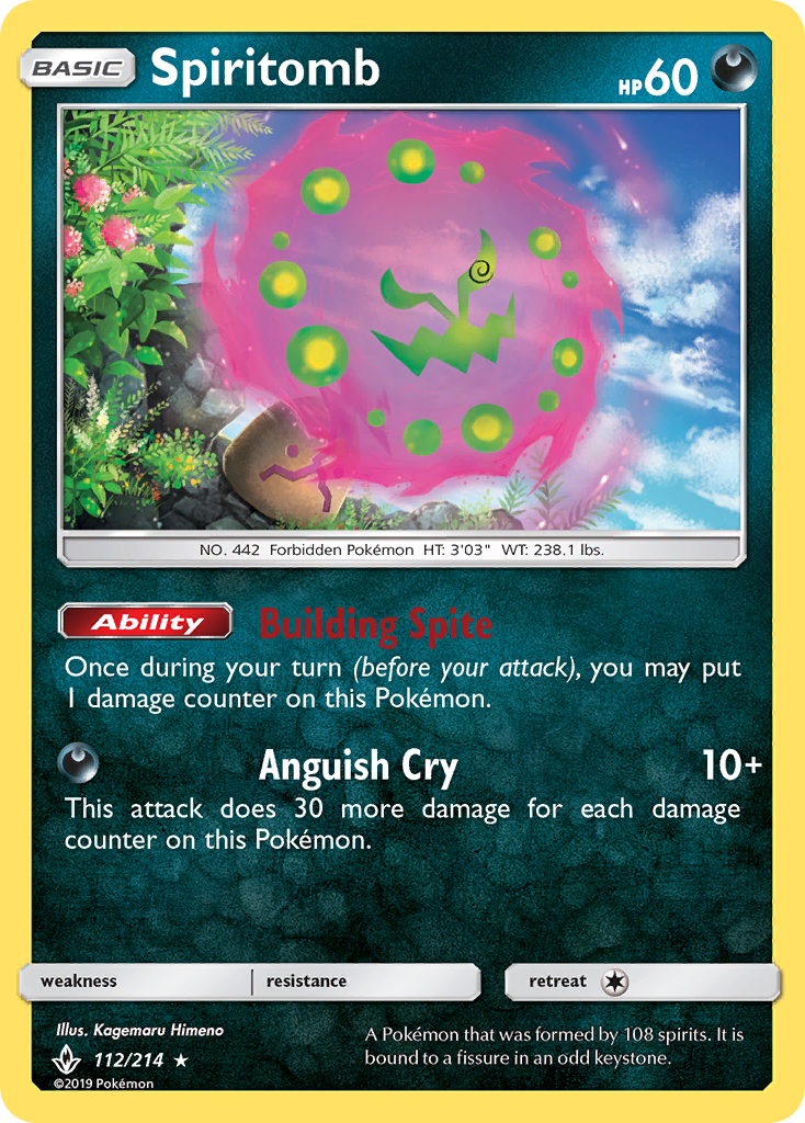 Spiritomb (112/214) [Sun &amp; Moon: Unbroken Bonds] 