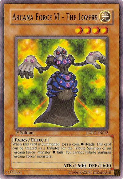 Arcana Force VI - The Lovers [LODT-EN012] Common 