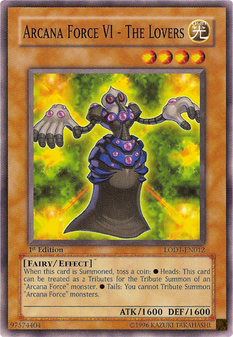 Arcana Force VI - The Lovers [LODT-EN012] Common 