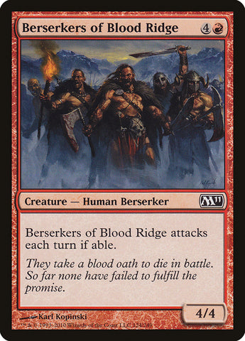 Berserkers of Blood Ridge [Magic 2011] 