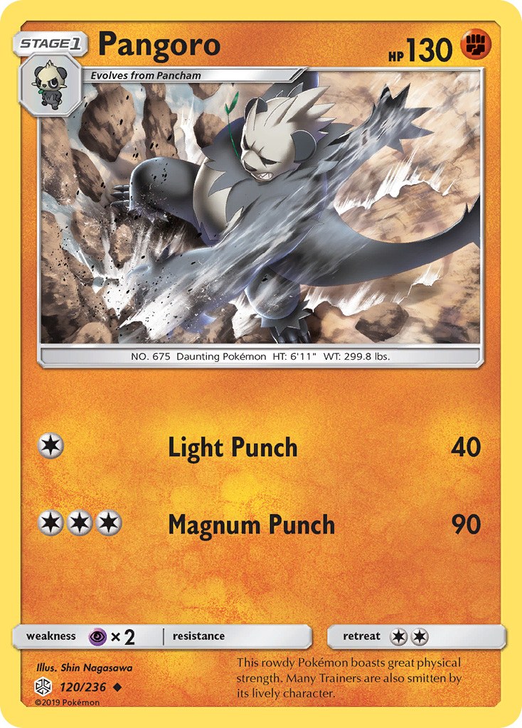 Pangoro (120/236) [Sun &amp; Moon: Cosmic Eclipse] 