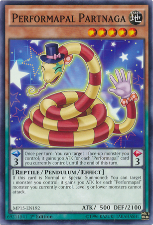 Performapal Partnaga [MP15-EN192] Common 