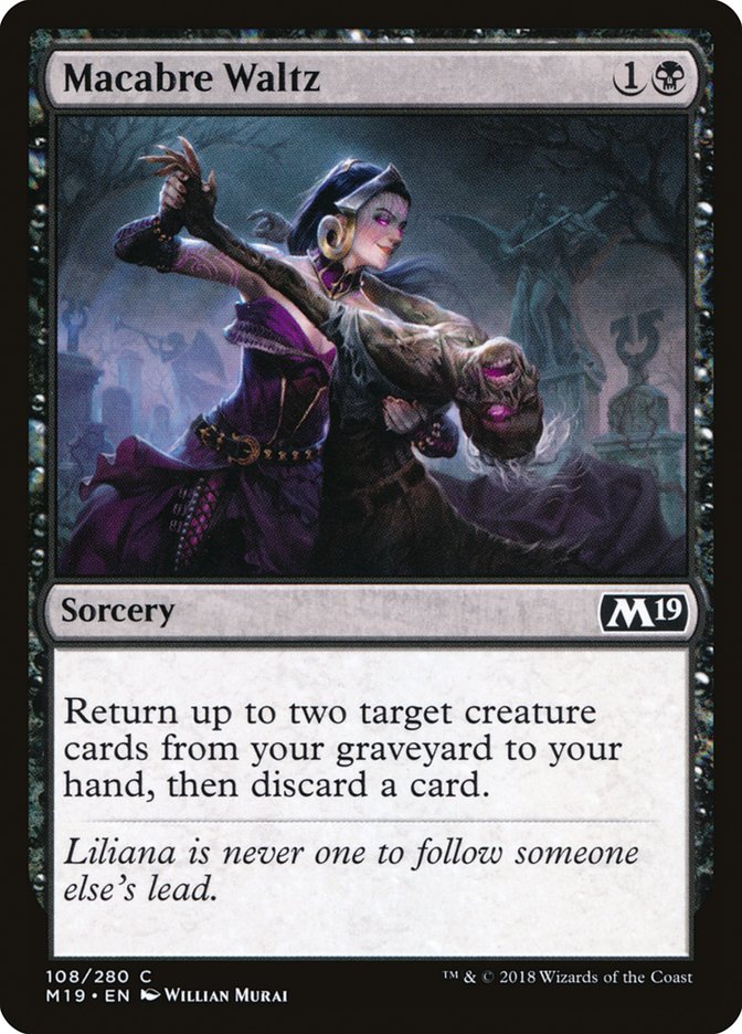 Macabre Waltz [Core Set 2019] 