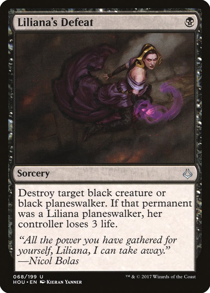 Liliana's Defeat [Hour of Devastation] 