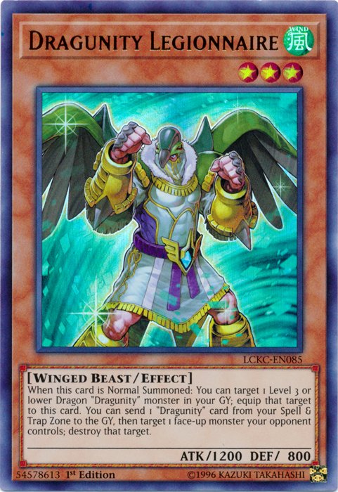 Dragunity Legionnaire [LCKC-EN085] Ultra Rare 