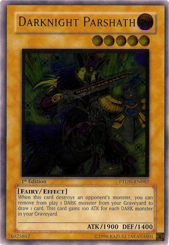 Darknight Parshath [PTDN-EN082] Ultimate Rare 
